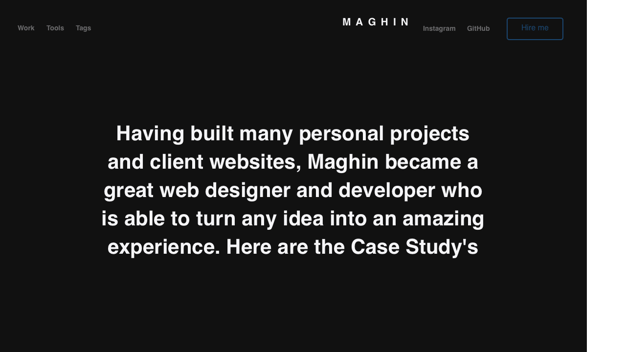 maghin.netlify.app screenshot thumbnail