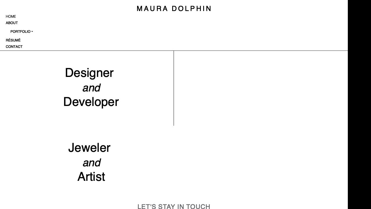 mauradolphin.netlify.app screenshot thumbnail