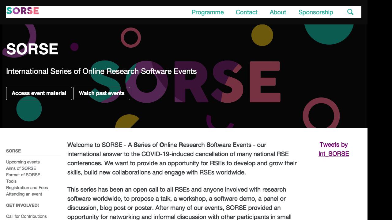 sorse.github.io screenshot thumbnail