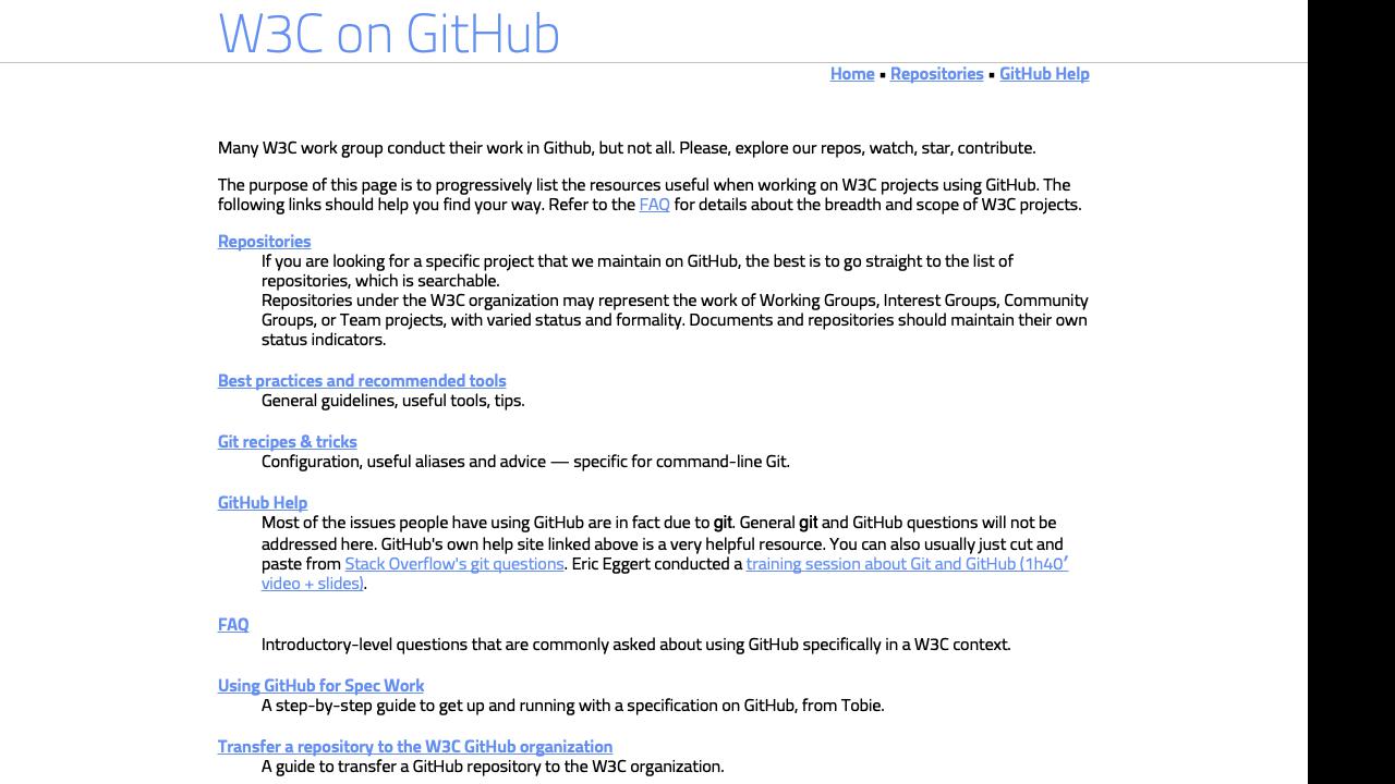 w3c.github.io screenshot thumbnail