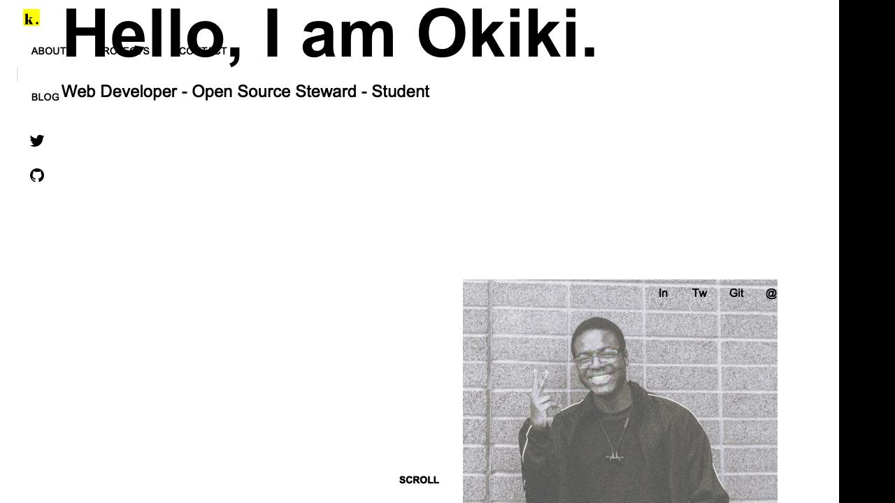 okikio.netlify.app screenshot thumbnail